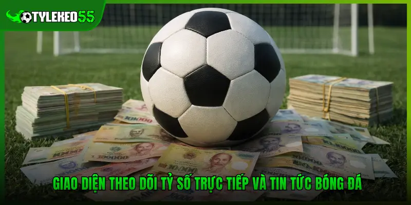 Tỷ Lệ Soi Kèo Tại Tylekeo55.com.mx Chính Xác Đến Mức Nào? 3 Giao diện theo dõi tỷ số trực tiếp và tin tức bóng đá